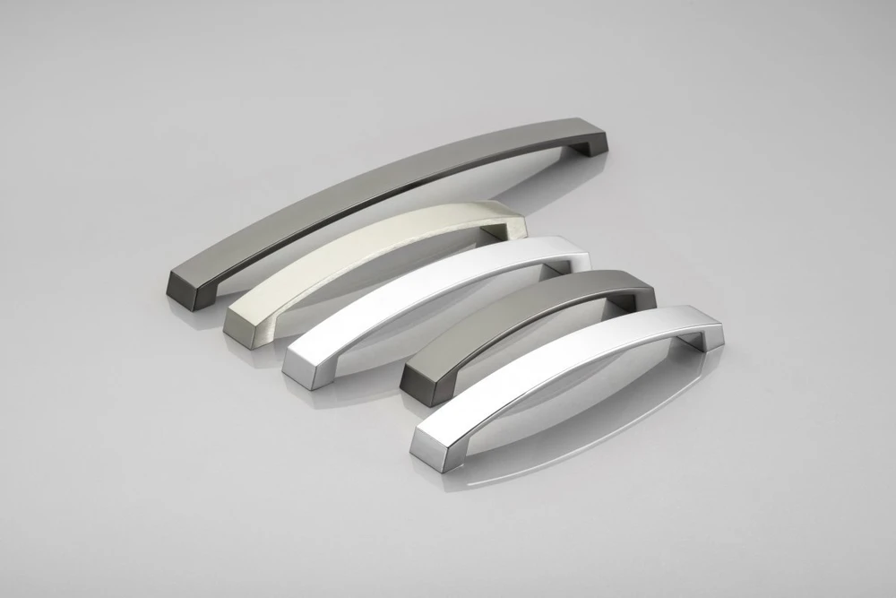 Zamak handle G1 C=192mm aliuminio