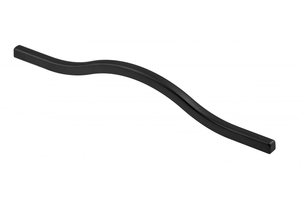Zamak handle VITO C=160 mm juodas matt (BLK)