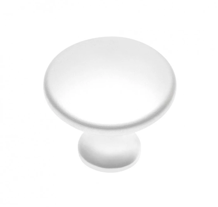 GTV Zamak knob UDINE mat baltas