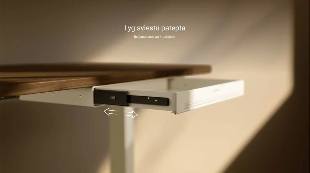 Desktronic Darbo stalo stalčius Mėlynas