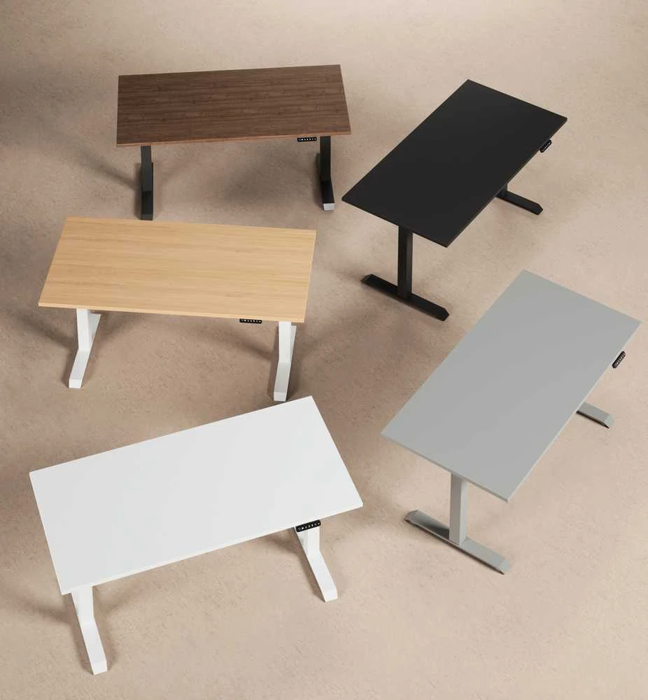 Desktronic Darbo stalo stalviršis 120x60cm Pilkas