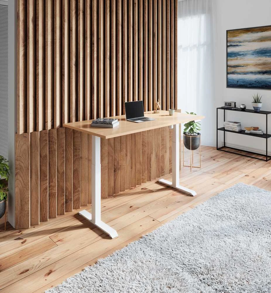 Desktronic Darbo stalo stalviršis 160x80cm Ąžuolas