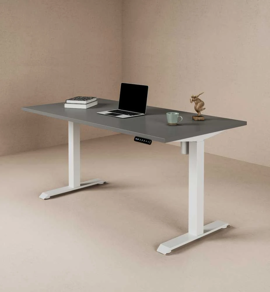 Desktronic reguliuojamas stalas 160x80 pilkas