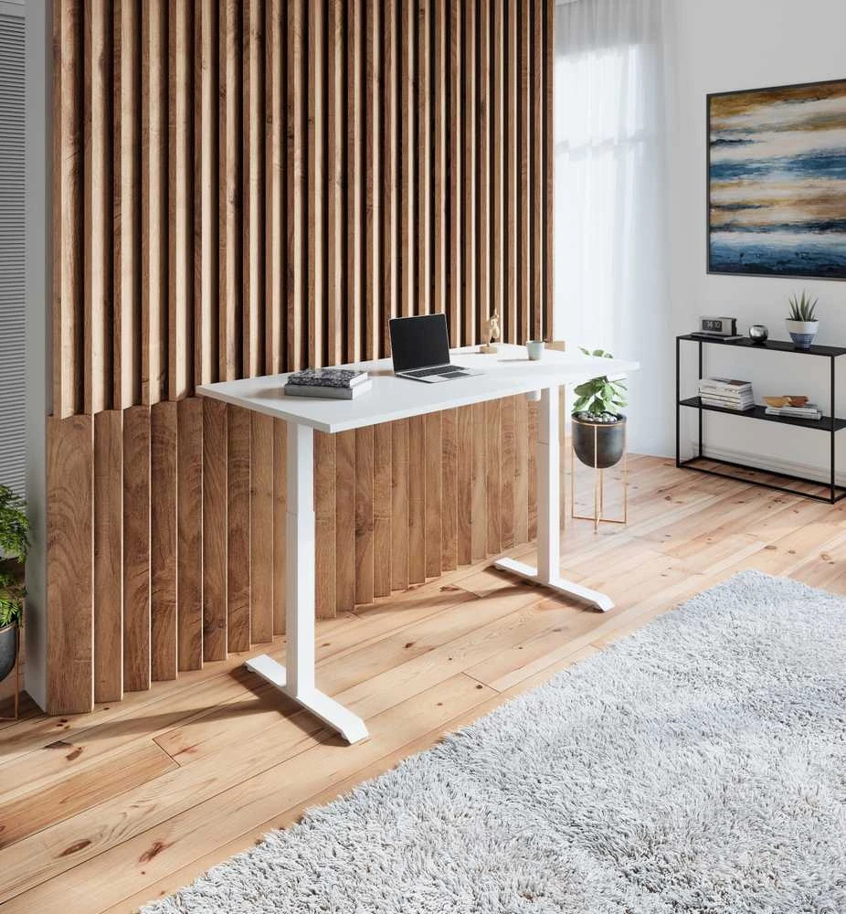 Desktronic Darbo stalo stalviršis 180x80cm Baltas