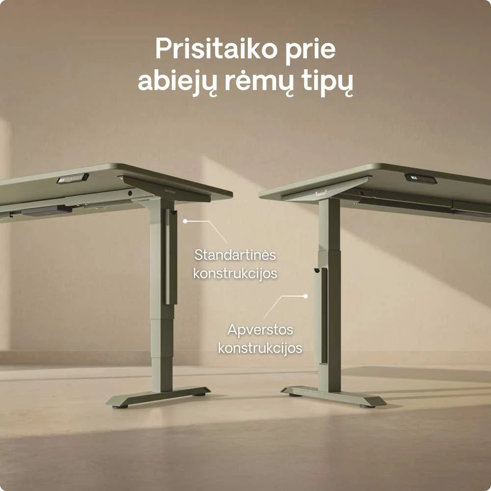 Desktronic Magnetinis darbo stalo laidų laikiklis, Metalinis, Žalias