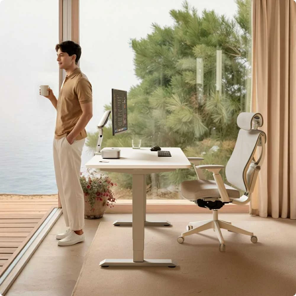 Desktronic HomePro reguliuojamas stalas pilkas