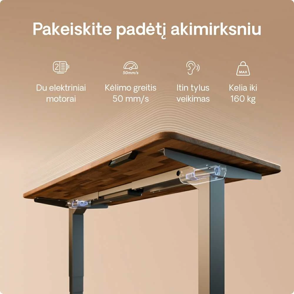 Desktronic stalo techniniai variklių duomenys