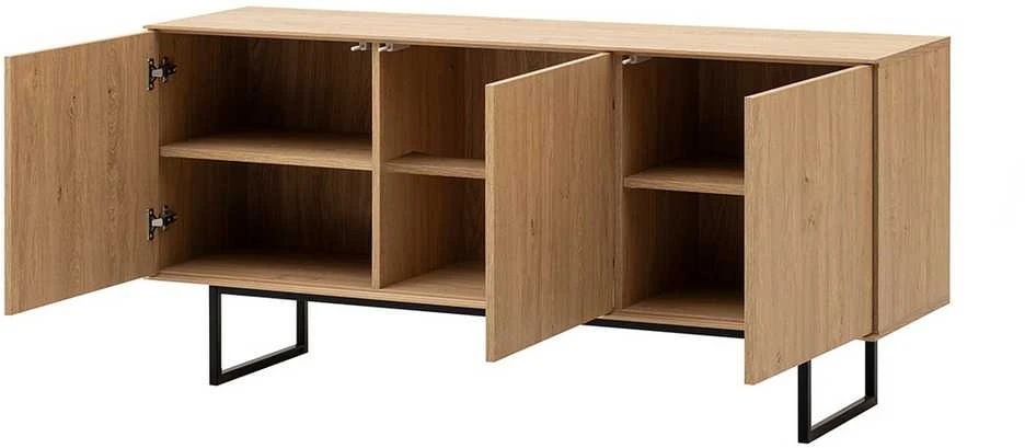 Komoda Kalmar, 150 x 40 x 70 cm, ąžuolas