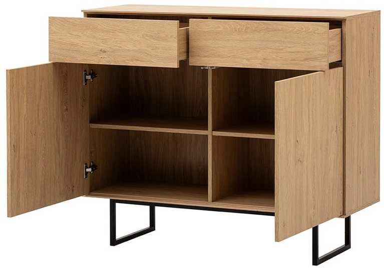 Komoda Kalmar, 115 x 40 x 98 cm, ąžuolas