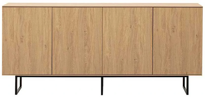 Komoda Kalmar, 200 x 40 x 90 cm, ąžuolas