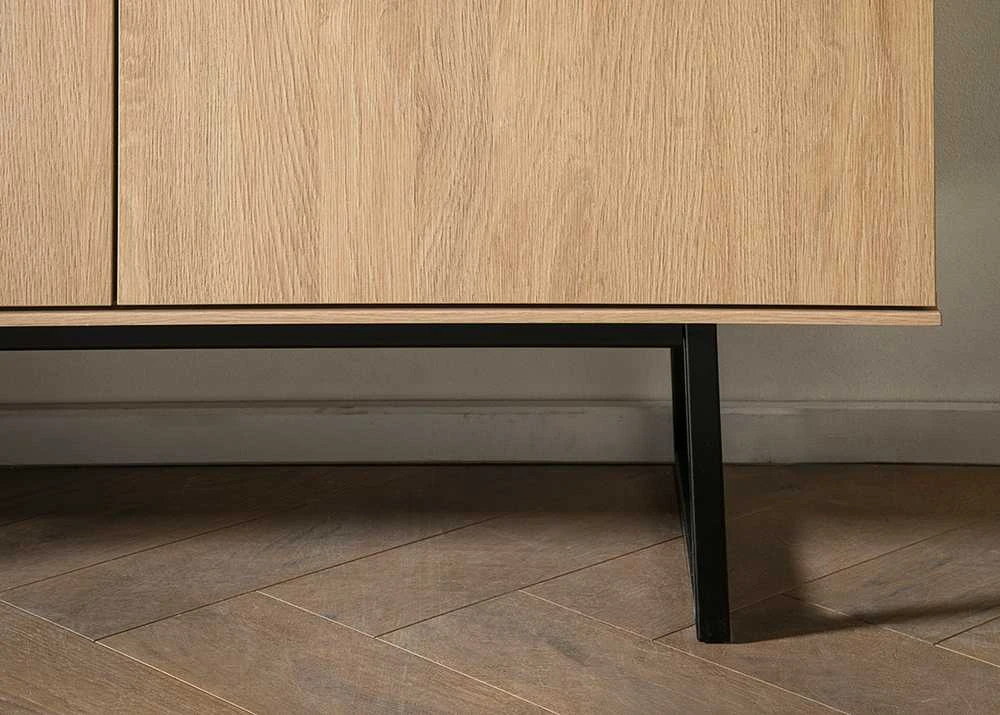Komoda Kalmar, 150 x 40 x 70 cm, ąžuolas