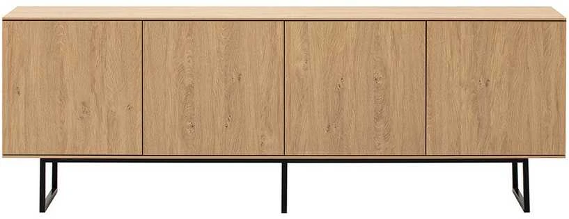Komoda Kalmar, 200 x 40 x 70 cm, ąžuolas