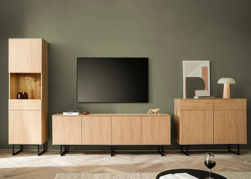 Komoda Kalmar, 115 x 40 x 98 cm, ąžuolas