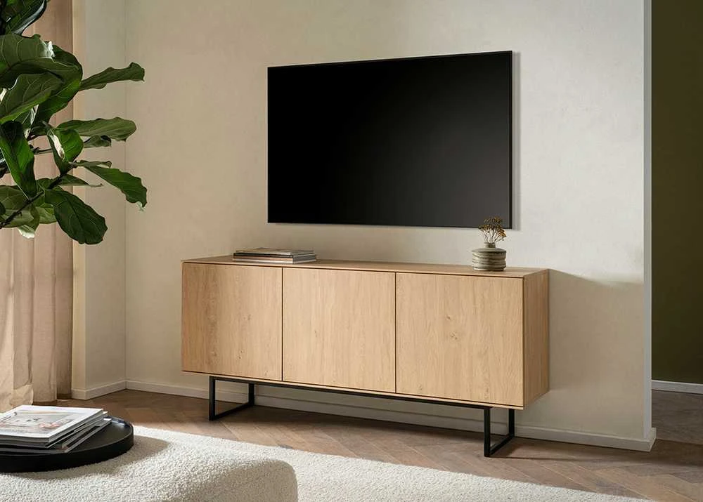 Komoda Kalmar, 150 x 40 x 70 cm, ąžuolas