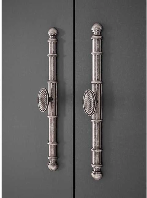Komoda Imv Westminster, 92 cm, tamsiai pilka/ąžuolinė