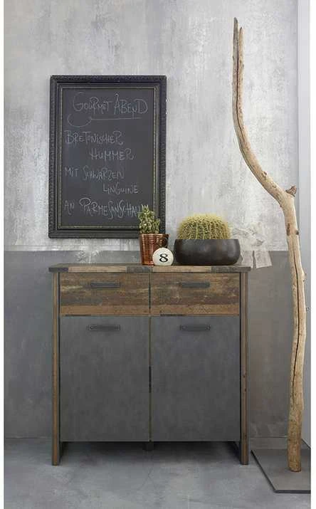 Komoda Prime, 119 x 42 x 110 cm, ruda