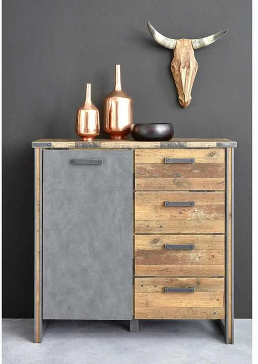 Komoda Prime, 119 x 42 x 110 cm, ruda
