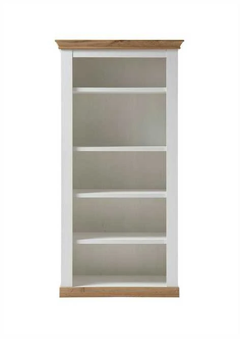 Lentyna Landhaus, 102 x 44 x 204 cm, baltoji pušis / ąžuolas