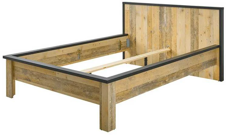 Lova Sherwood, 140 x 200 cm, ruda / pilka