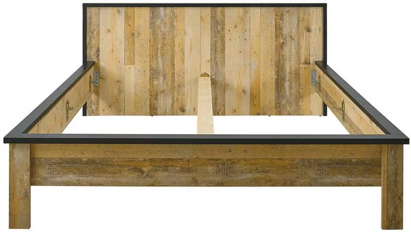 Lova Sherwood, 180 x 200 cm, ruda / pilk