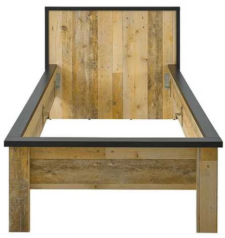 Lova Sherwood, 90 x 200 cm, ruda / pilka