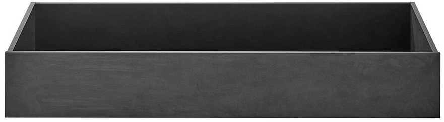 Lovos stalčius Brooklyn, 127 x 60 x 22 cm, ruda / pilka