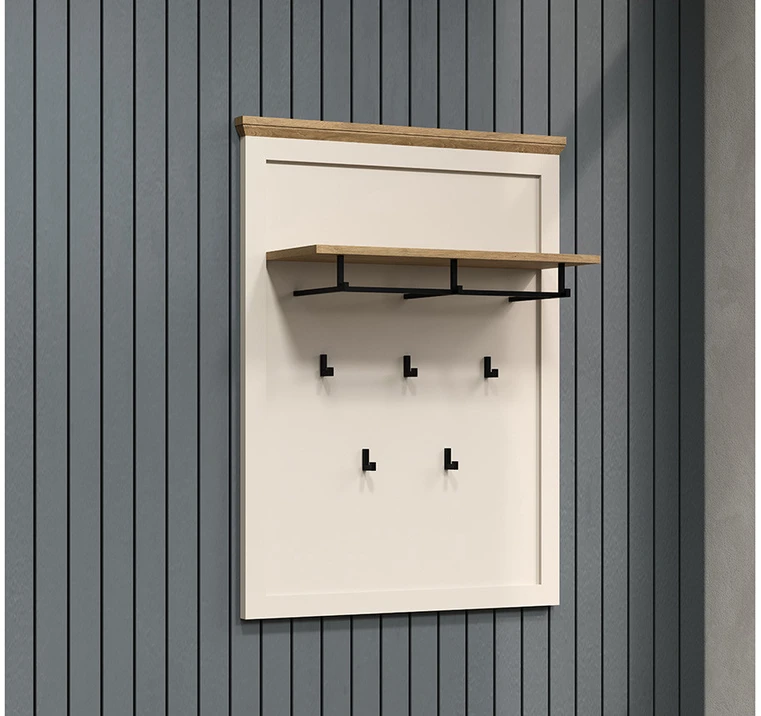 Sieninė pakaba Caprio, bežas / ąžuolas