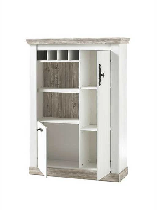 Spinta Florenz, 105 x 37 x 146 cm, baltoji pušis / pušis