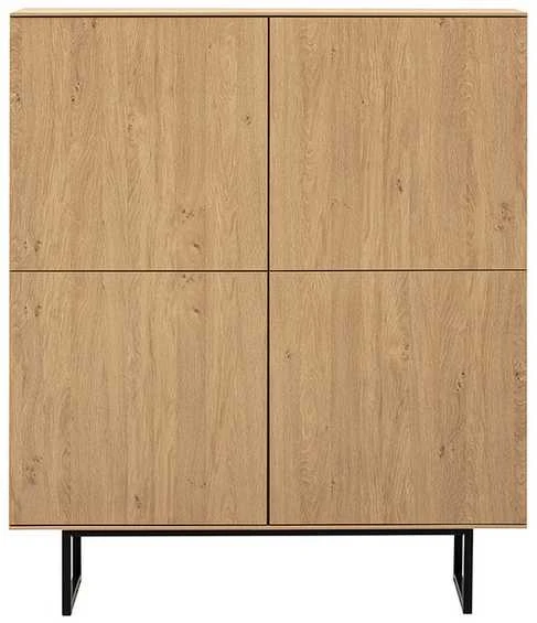 Spinta Kalmar, 115 x 30 x 137 cm, ąžuolas