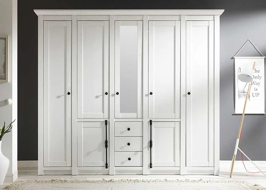 Spinta Westerland, 236 x 64 x 206 cm, baltoji pušis