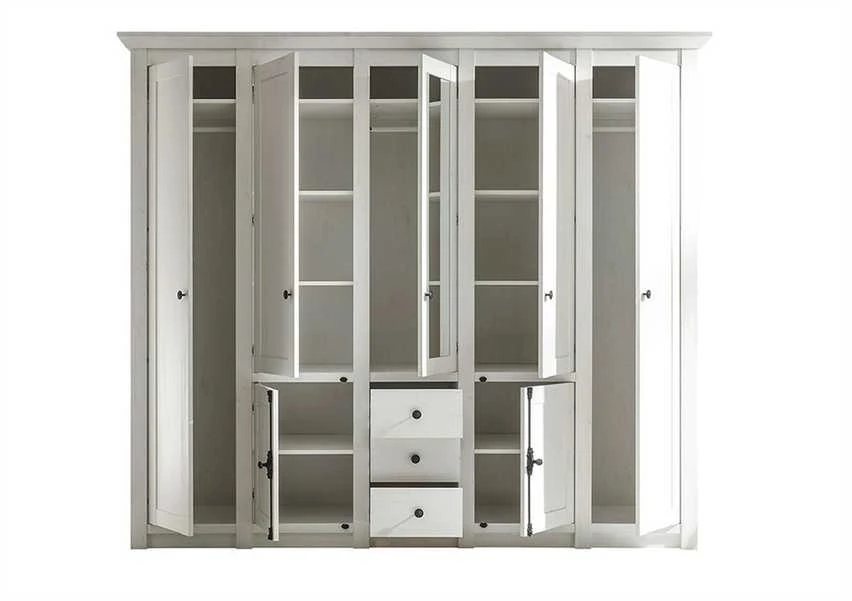 Spinta Westerland, 236 x 64 x 206 cm, baltoji pušis
