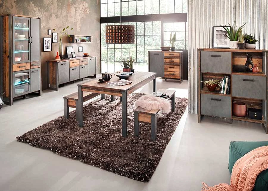 Suoliukas Prime, 140 x 35 x 45 cm, ruda