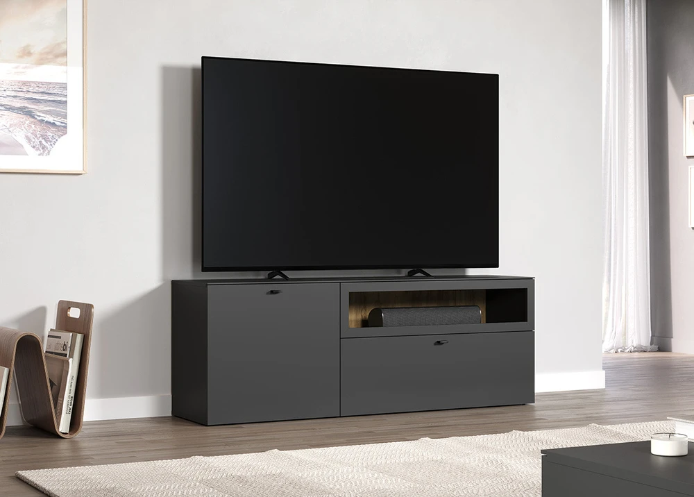 TV spintelė Bellugi, antracitas