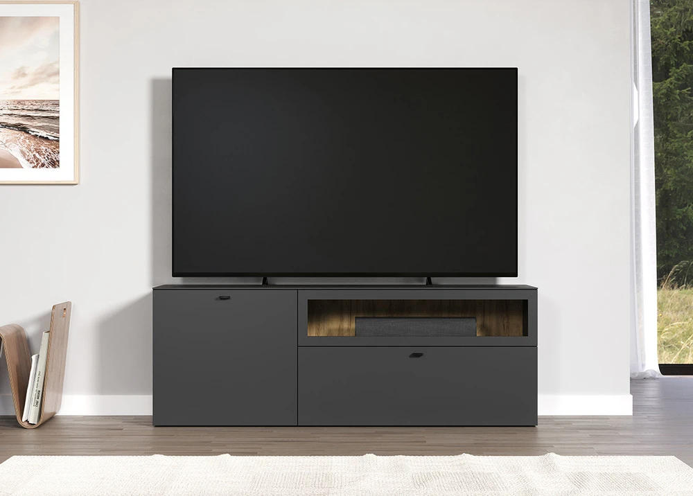 TV spintelė Bellugi, antracitas