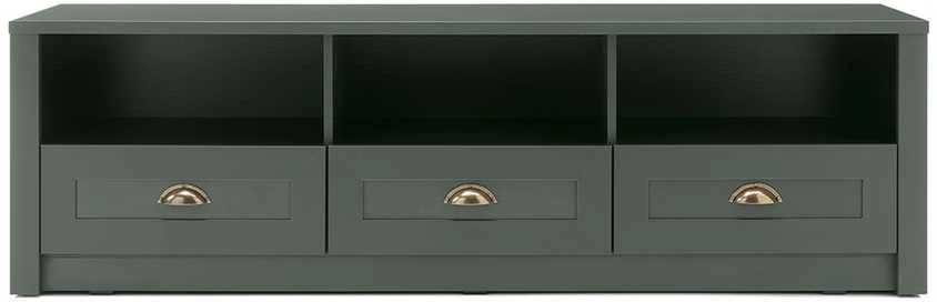 TV staliukas TV stovas Ascot, 158 cm, tamsiai žalia