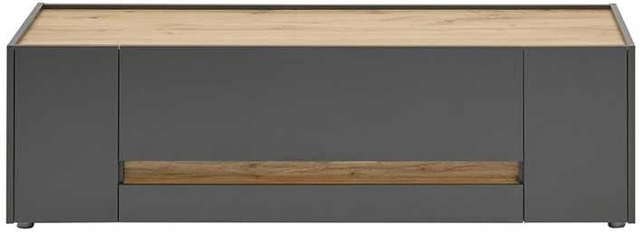 TV staliukas TV stovas City, 140 cm, antracitas/ąžuolinė