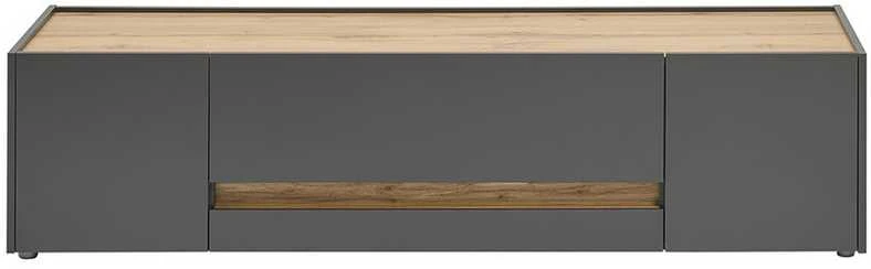 TV staliukas City, 170 x 45 x 42 cm, antracitas / ąžuolinė