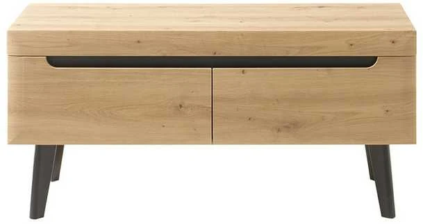 TV staliukas Imv Torge, 107 × 40 × 50 cm, ąžuolo spalvos