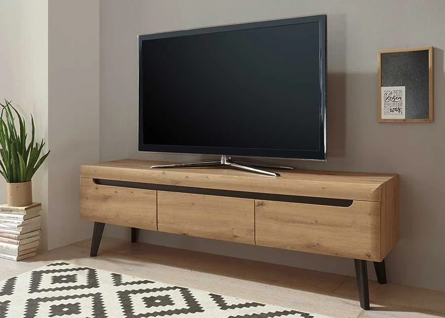 TV staliukas Imv Torge, 160 × 40 × 50 cm, ąžuolo spalvos