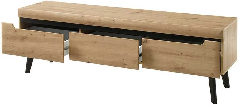 TV staliukas Imv Torge, 160 × 40 × 50 cm, ąžuolo spalvos