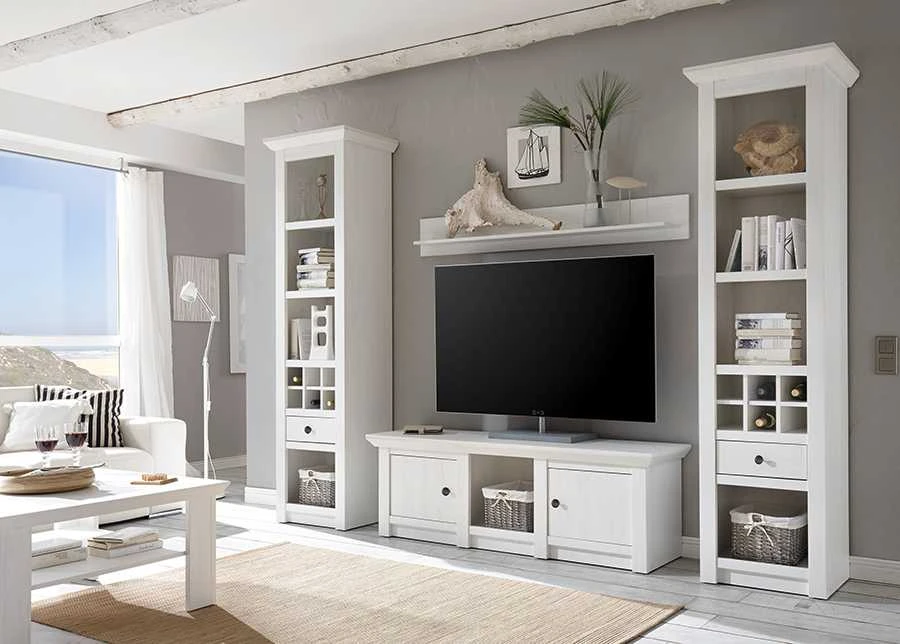 TV staliukas Westerland, 152 x 45 x 51 cm , baltoji pušis