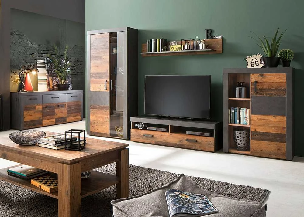 TV staliukas TV stovas + lentyna Indy pilka