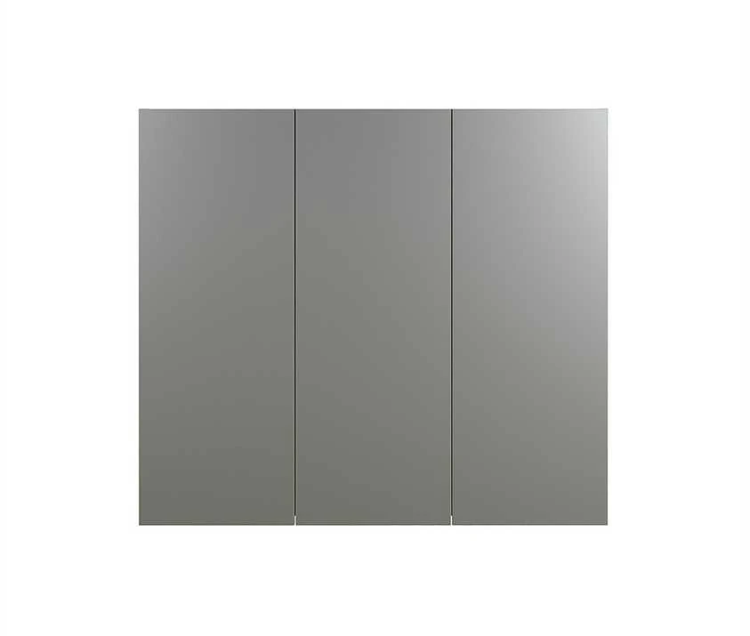 Veidrodinė spintelė Pure Bliss, 90 x 20 x 80 cm, ąžuolas / antracitas