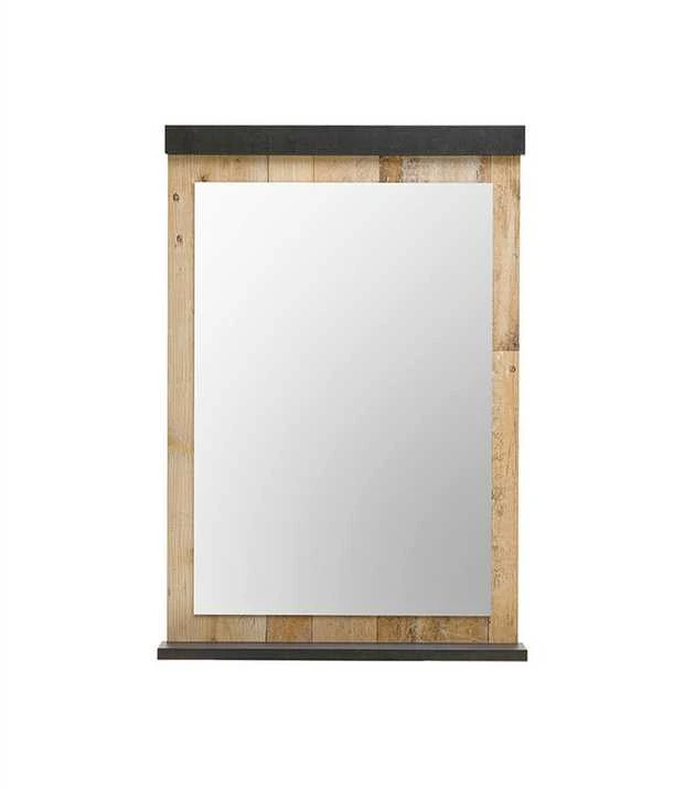 Veidrodis Sherwood, 66 x 10 x 95 cm, ruda / pilka