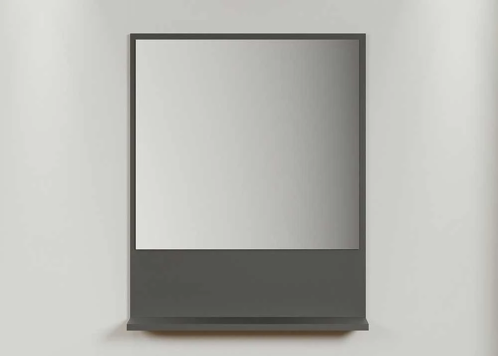 Veidrodis Pure Bliss, 60 x 14 x 74 cm, ąžuolas / antracitas