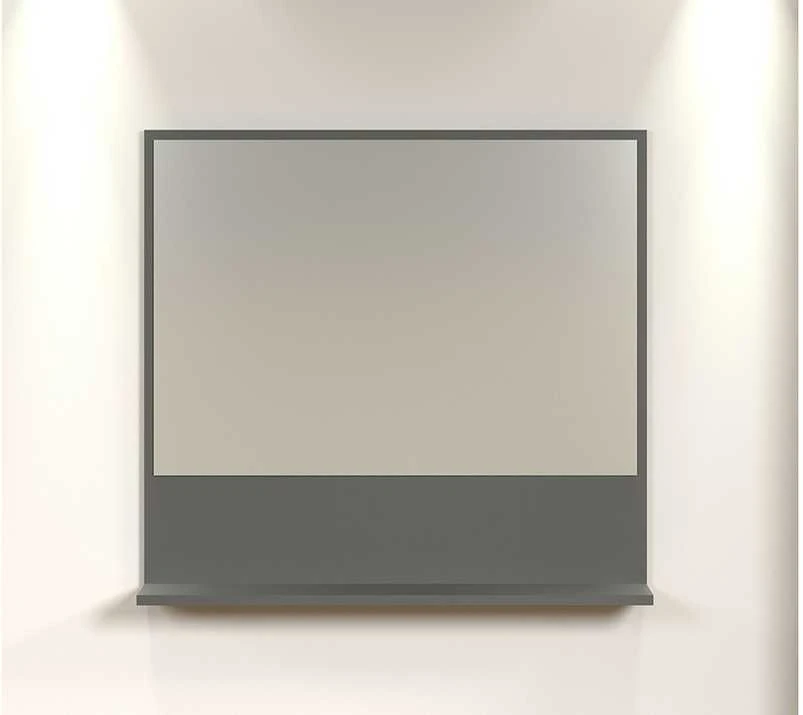 Veidrodis Pure Bliss, 80 x 14 x 74 cm, ąžuolas / antracitas