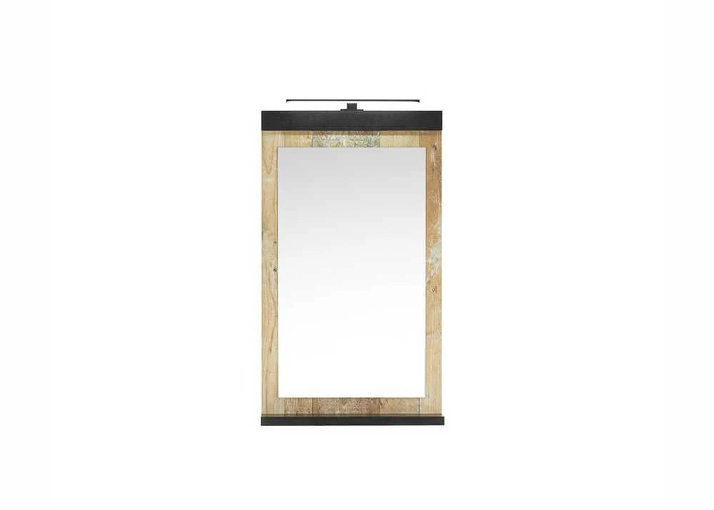 Veidrodis Sherwood, 56 x 10 x 100 cm, ruda / pilka