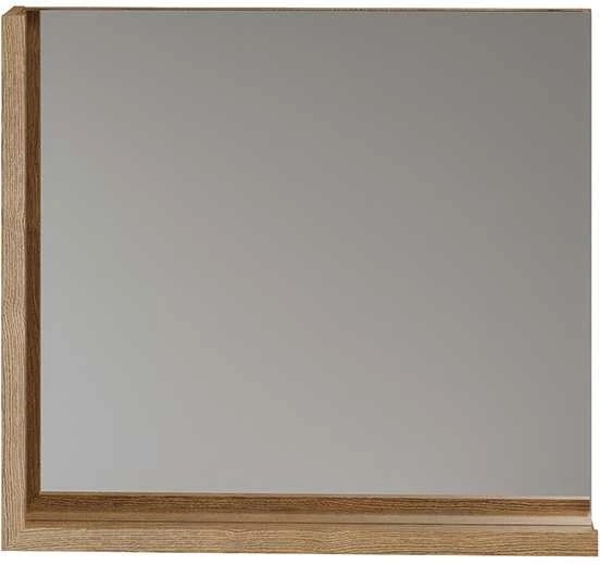 Veidrodis Synnax, 80 x 12 x 72 cm, antracitas / ąžuolas