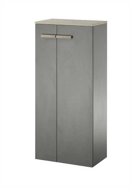 Vonios spintelė Solid, 51 x 30 x 115 cm, antracitas