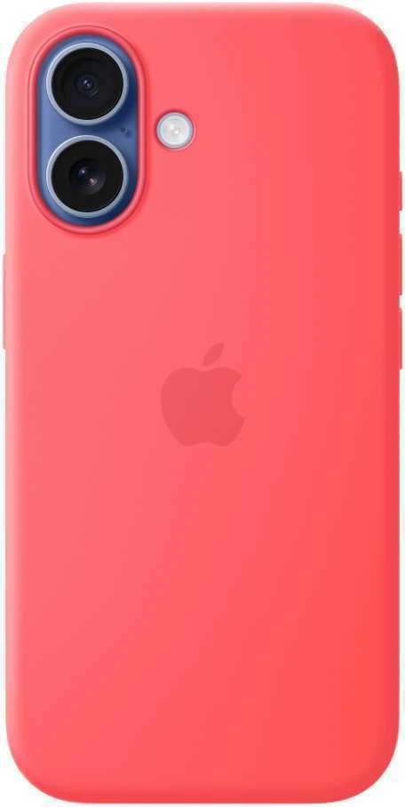 Apple iPhone 17 Silicone Case with MagSafe - Bright Guava - MHVQ4ZM/A